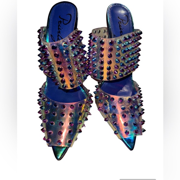 Privileged Shoes - Privileged Spiked studded heels